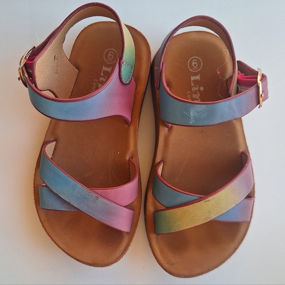 Link Confort Baby girl Sandals Size 6 - Picture 3 of 5